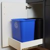 United Solutions 7 gal Blue Plastic Recycling Bin WB0084